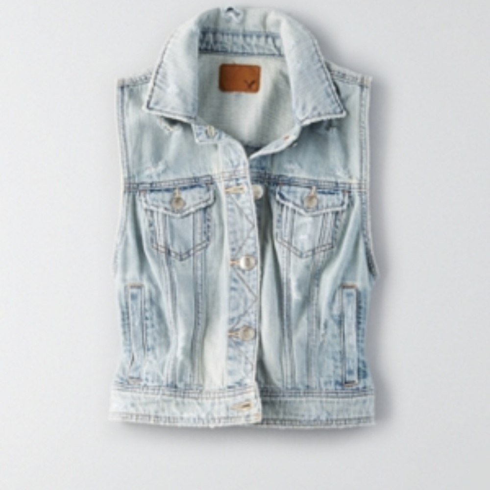 AEO DENIM VEST